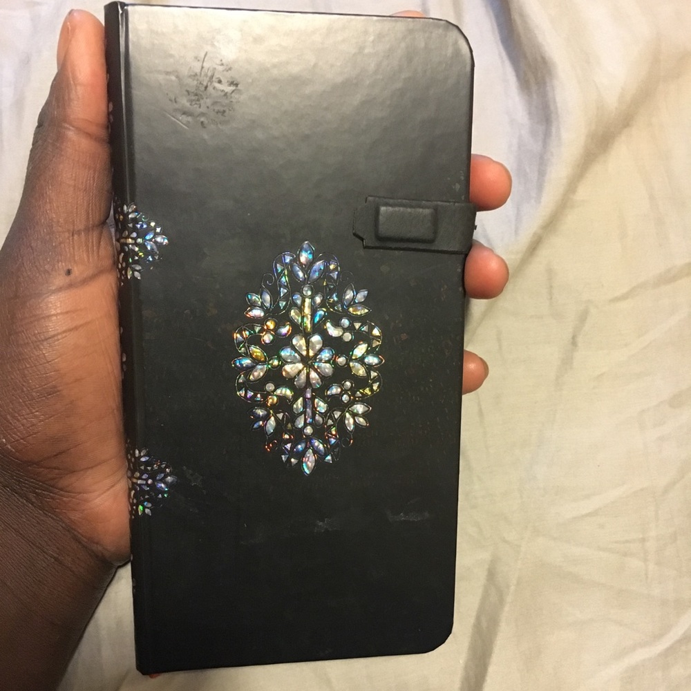 ADORABLE jeweled little journal